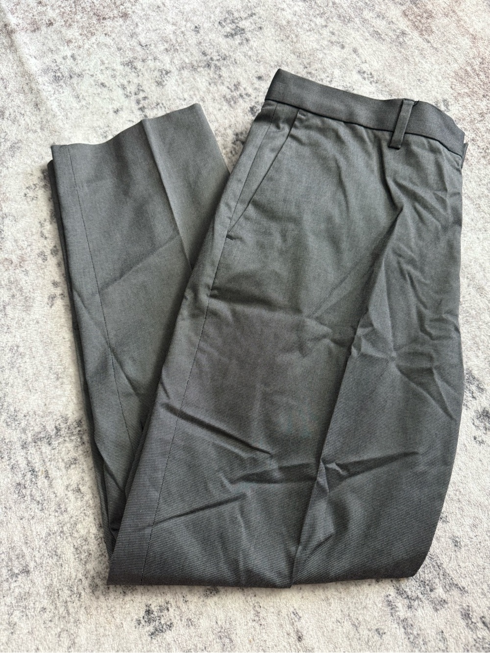 Banana Republic Men's Dress Pants - Charcoal Gray